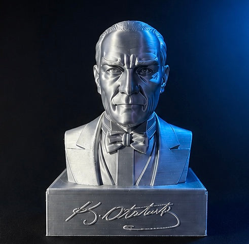 Atatürk Statue — Gold 6x6x9